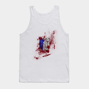 Attack on titans 2 ( bloody wings of freedom ) Tank Top